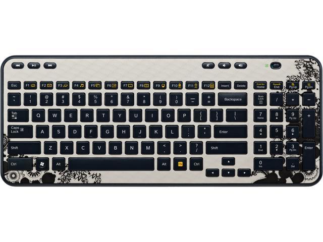 Logitech K360 920-004094 Ink Gears USB RF Wireless Mini Keyboard