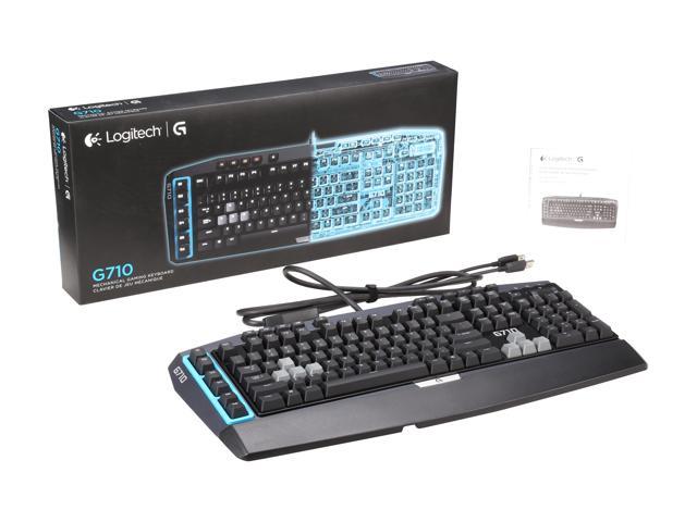 Seletøj syg udledning Logitech G710 Mechanical USB Gaming Keyboard - Newegg.com