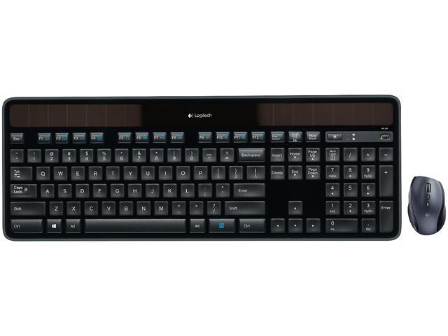 Logitech MK750 920-005002 Black RF Wireless Keyboards - Newegg.com