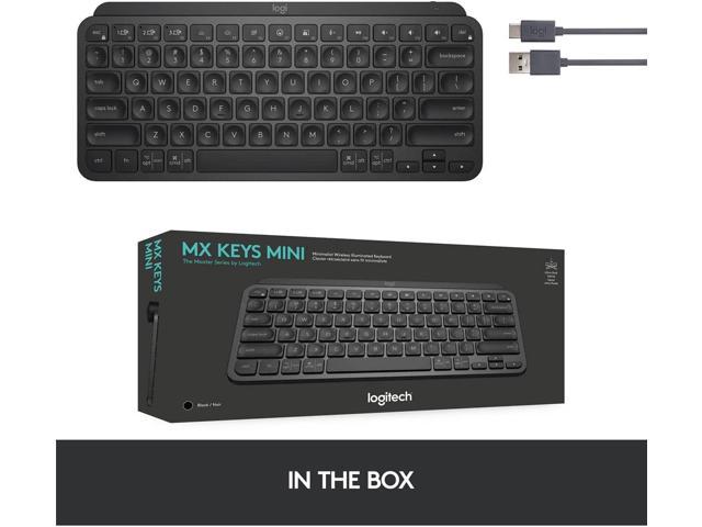 Logitech MX Keys Mini Minimalist Wireless Illuminated Keyboard