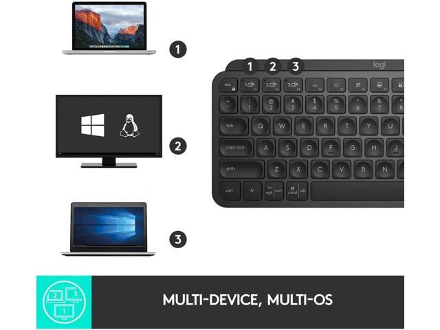 Logitech MX Keys Mini Minimalist Wireless Illuminated Keyboard