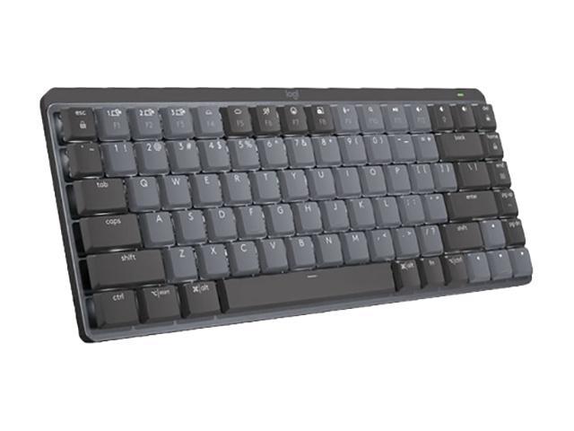 Logitech Tastatur MX Mechanical Tactile Quiet, USB / Bluetooth