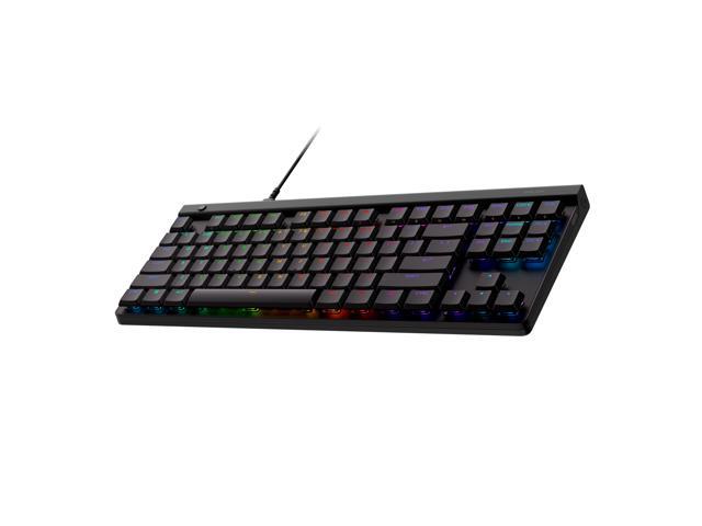 Logitech G515 Compact Low Profile TKL Wired Gaming Keyboard - GL Tactile Switches - Black