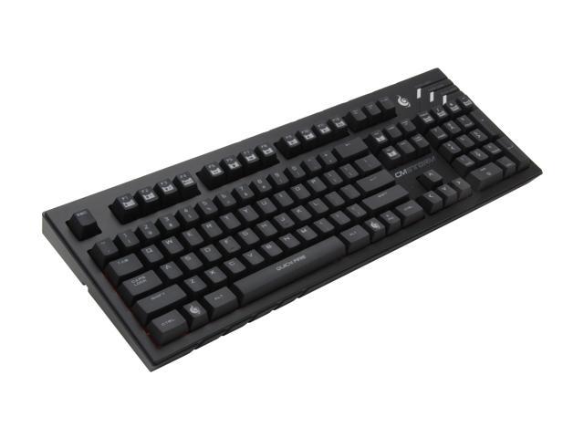 Cooler Master CM Storm QuickFire Pro Mechanical Gaming Keyboard CherryMX Red Switch USB