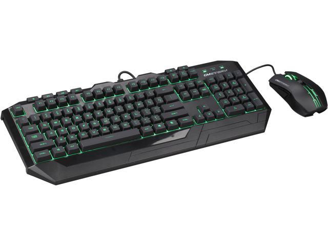 CM Storm Devastator - LED Gaming Keyboard & Mouse Combo (Green LED Model) - OEM