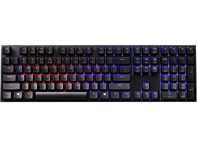 Cooler Master QuickFire XTi Fully Backlit Mechanical Keyboard with Multi-Color per-key Backlighting and Customization (Blue Switch)
