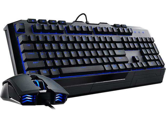 blue backlit gaming keyboard