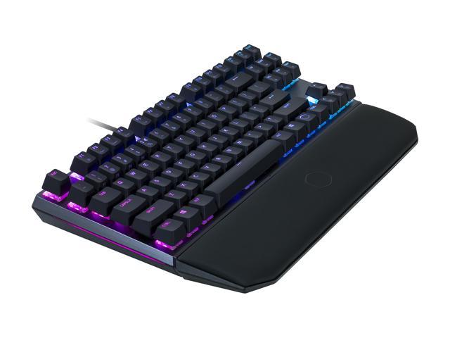 Brown Cooler Master Mechanical Gaming Keyboard RGB LED Backlit MK730