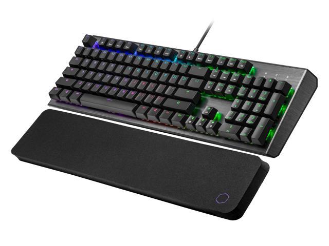 Cooler Master Ck550 V2 Gaming Mechanical Keyboard Brown Switch With Rgb Backlighting On The Fly Controls And Hybrid Key Rollover Newegg Com