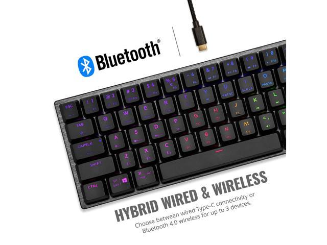 Cooler Master SK622 Wireless 60% Mechanical Keyboard with Low