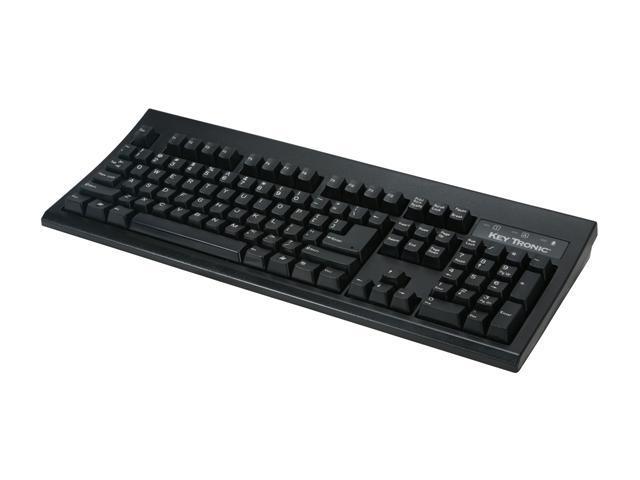 KeyTronic KT800P2 Black 104 Normal Keys PS/2 See Details Standard Keyboard