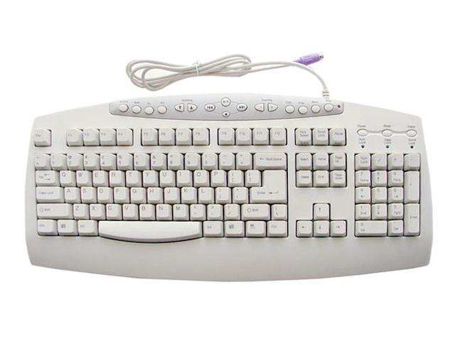 NEW CHIC ORTEK TECHNOLOGY ERGONOMIC USB EURO KEYBOARD EKB-880 GM8EKB104M  DS-RM0