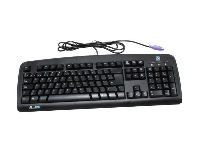 A4Tech KBS-720 SP Black Spanish Version Keyboard - Newegg.com