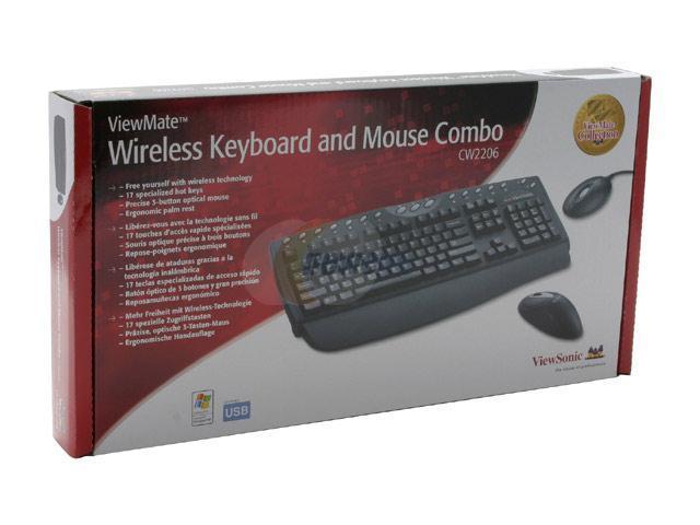 viewsonic wireless keyboard and mouse