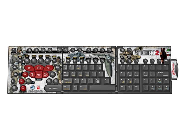 Ideazon Zboard Battlefield 2 Keyset IWONAE1-X1BF201 104 Normal Keys 19 Function Keys USB Wired Standard Keyboard
