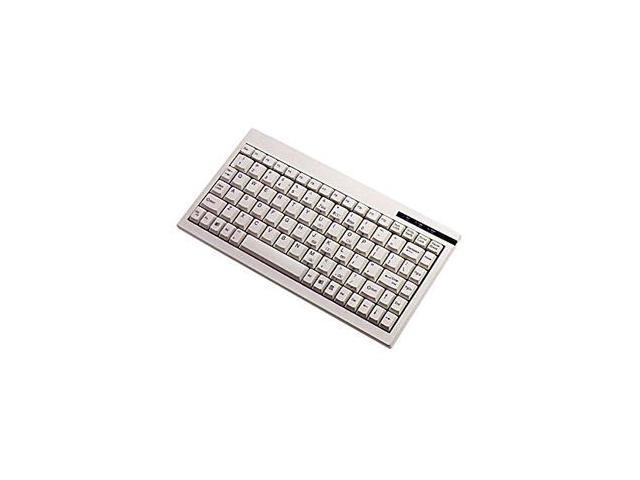 Adesso ACK-595PW Mini PS/2 Keyboard (White)
