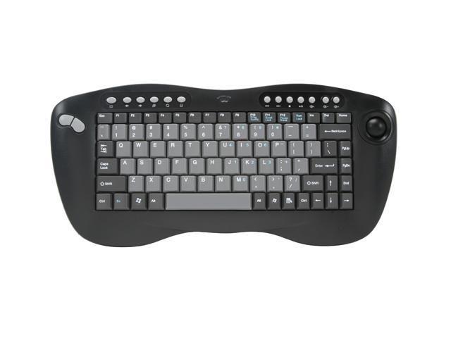 ADESSO WKB-3000UB Black 2.4 GHz RF Wireless Keyboard w/Optical ...