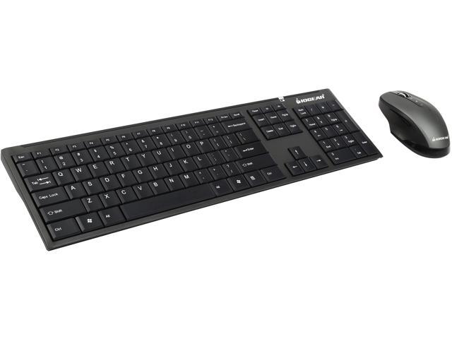 Refurbished: IOGEAR Z-GKM552R Black RF Wireless Long Range Keyboard and ...