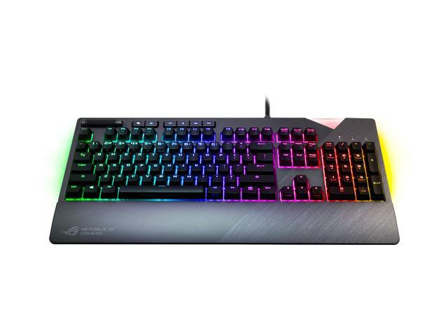 Asus ROG Strix Flare RGB LED Cherry MX Brown Switch Mechanical Gaming Keyboard 