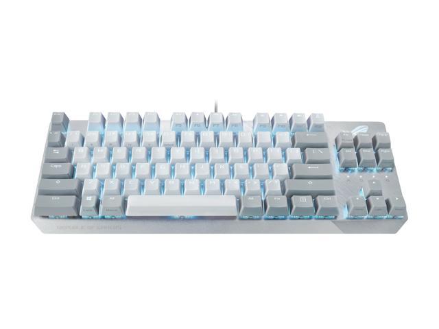 rog moonlight white keyboard