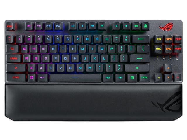 ASUS 90MP02J2-BKUA01 ROG Strix Scope RX TKL Wireless Deluxe Gaming Keyboard