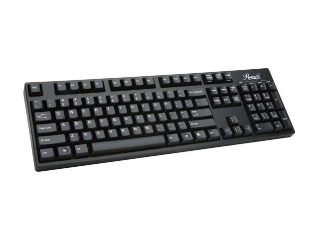 Rosewill RK-9000RE - Mechanical Keyboard with Cherry MX Red Switches
