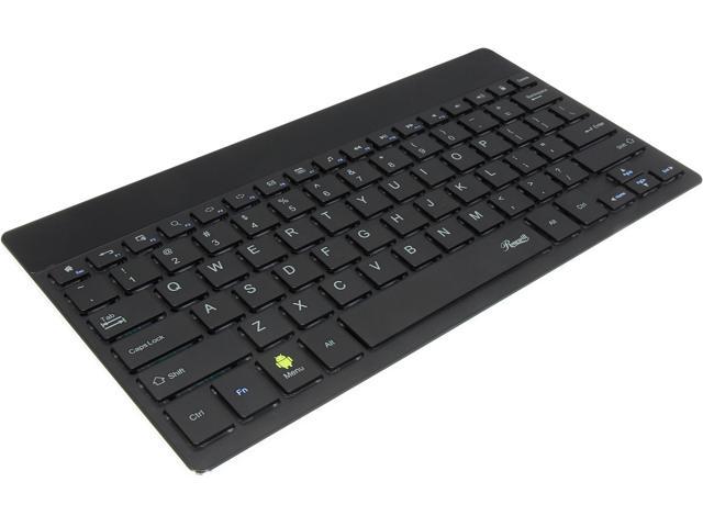 Rosewill BK-500A - Bluetooth 3.0 HID Keyboard with Pop Out Stand - Android Hot Keys, Supports Smartphones and Tablets