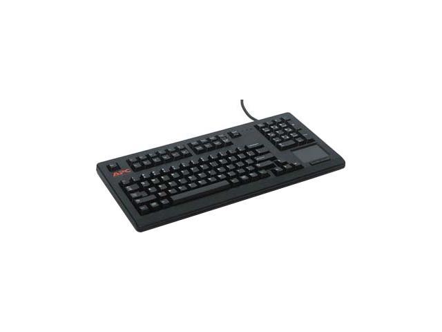 APC AR8250BLK Black 104 Normal Keys 17" Keyboard North American Black