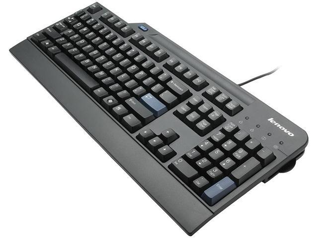 Redenaar Ernest Shackleton leveren Lenovo USB Smartcard Keyboard - US English Black Keyboard - Newegg.com