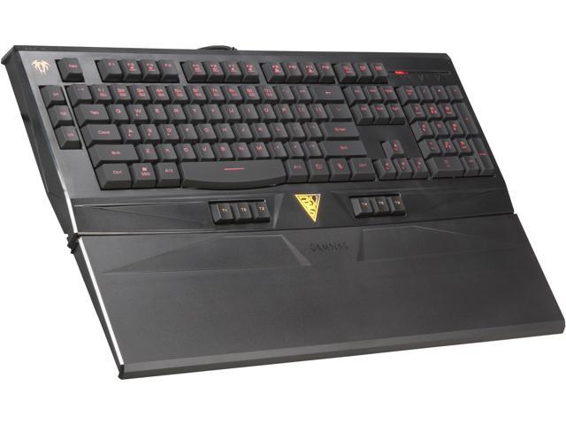 GAMDIAS Ares GKB6010 Gaming Keyboard 16.8 Million Backlit Colors, 9 Macro Keys, Premium Micro-Processor