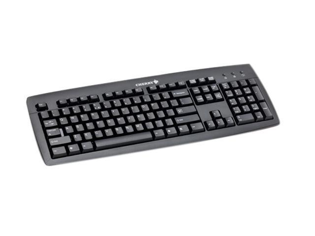CHERRY J82-16001LUNEU-2 Black 104 Normal Keys USB Wired Standard Keyboard