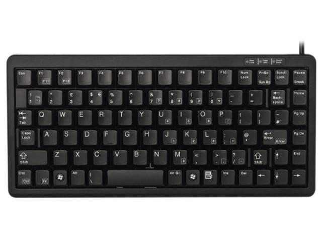 CHERRY G84-4101PPAUS Dark grey 83 Normal Keys PS/2 Wired Ultraslim Keyboard