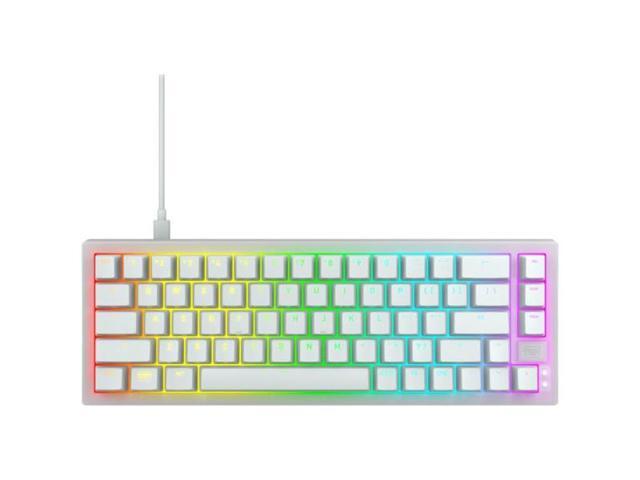 Cherry XTRFY K5V2 Compact Gaming Keyboard - White  CX-K5V2-RGB-CPT-TPWHITE-R-US