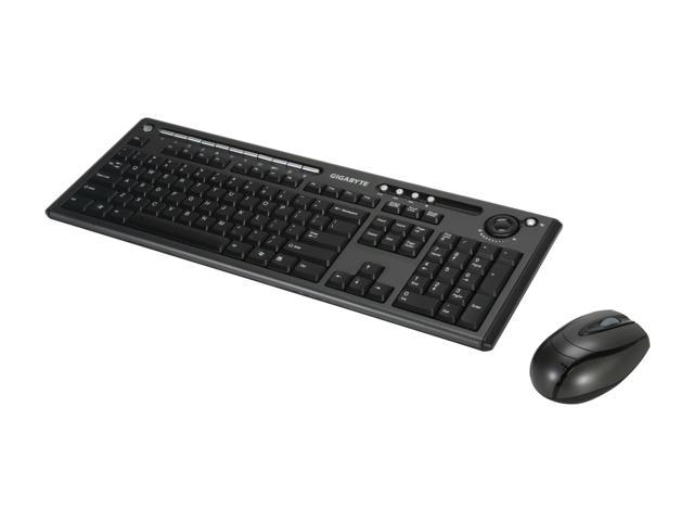 GIGABYTE GK-KM7500 17 Hot keys Function Keys 2.4GHz RF Wireless Ultra-slim Keyboard and Mouse