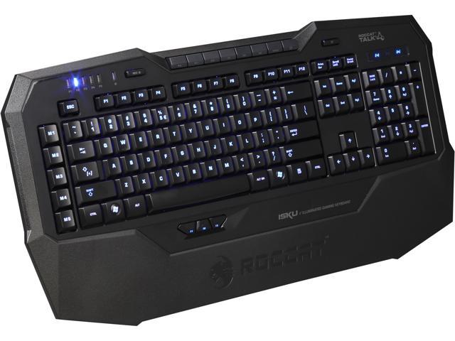 ROCCAT ROC-12-721 Isku Illuminated Gaming Keyboard