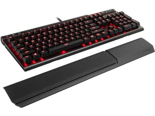halvt Opera panik HyperX Alloy Elite Mechanical Gaming Keyboard - Cherry MX Red, Red LED  Gaming Keyboards - Newegg.com