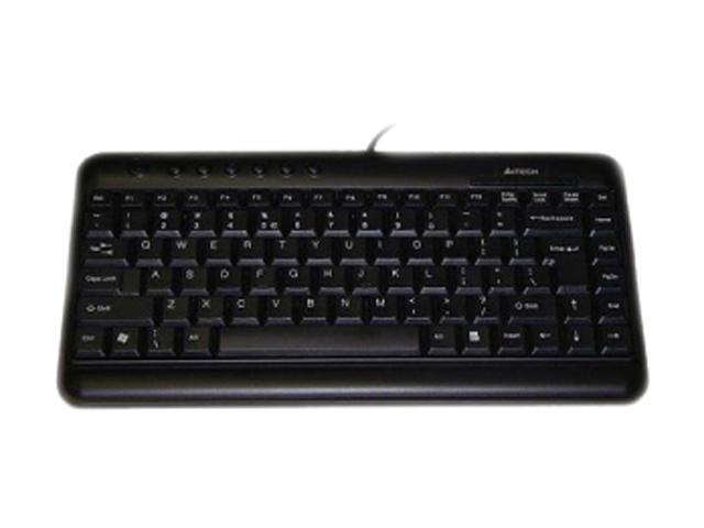 Ergoguys a4tech KL-5 BLK Black USB Mini Keyboard