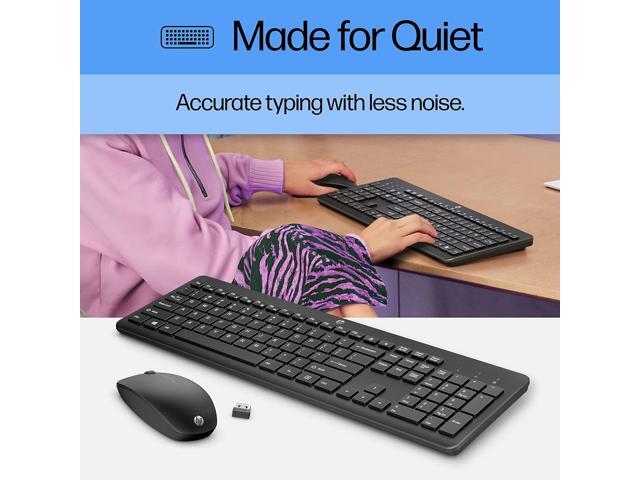 HP 230 Wireless Mouse and Keyboard Combo (18H24AA) - Newegg.com