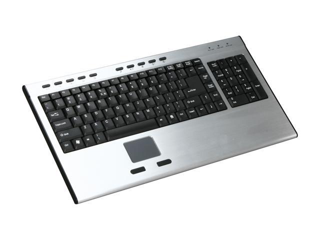 AVS Gear S-KW415TG Silver&Black 87 Normal Keys 10 Function Keys USB RF Wireless Mini Keyboard