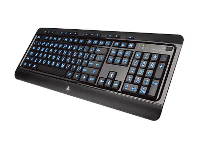 aluratek led backlight gaming keyboard