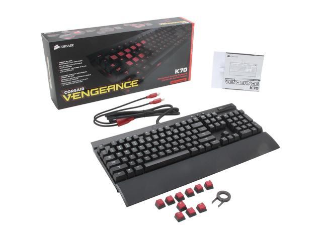 VENGEANCE® K70 Fully Mechanical Gaming Keyboard Anodized Black — CHERRY® MX  Brown (BR)