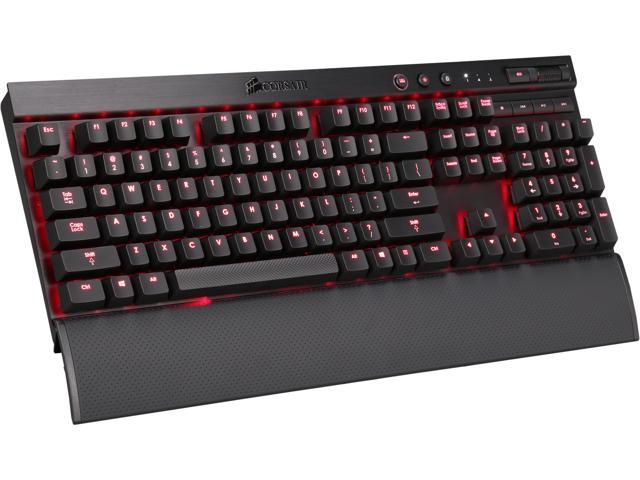 Corsair Certified CH-9000011-NA K70 Vengeance Mechanical Gaming Keyboard, Cherry MX Red, Red LED Backlit