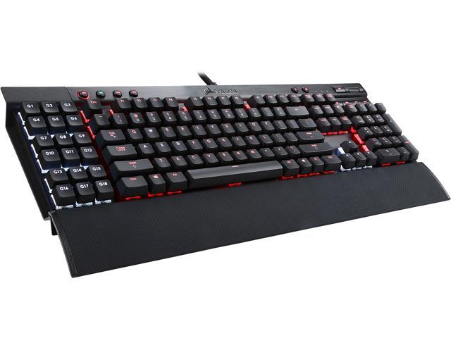 Corsair Gaming K95 RGB Mechanical Keyboard, Backlit RGB LED, Cherry MX Brown, 10-key FPS Keycap Set