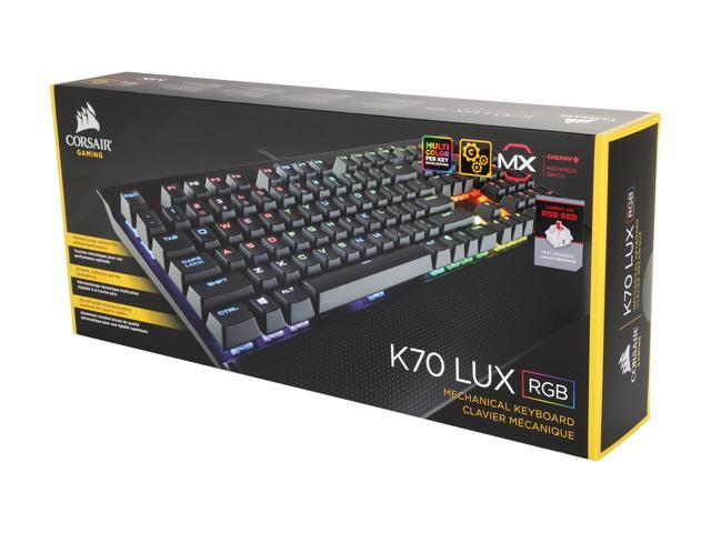 kollidere skylle impressionisme Corsair Gaming K70 LUX RGB Mechanical Gaming Keyboard - Newegg.com