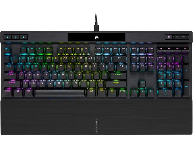 Losjes scheiden Kansen Corsair K70 RGB PRO Wired Mechanical Gaming Keyboard (CHERRY MX RGB Blue  Switches: Tactile and Clicky, 8,000Hz Hyper-Polling, PBT DOUBLE-SHOT PRO  Keycaps, Soft-Touch Palm Rest) QWERTY, NA - Black - Newegg.com