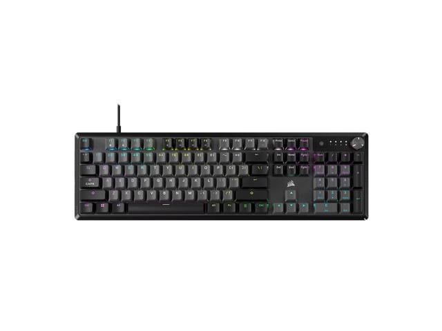 Corsair K70 CORE RGB Mechanical Gaming Keyboard - Steel Grey (Revival Series) - MLX Red Linear Switches - Refurbished