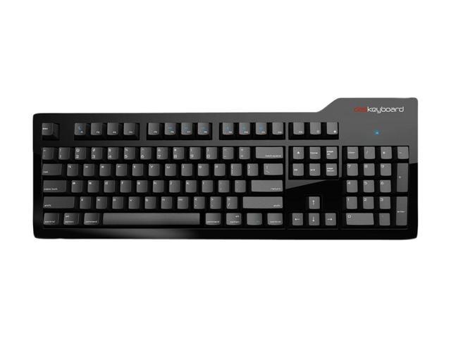 Das Keyboard Model S Professional For Mac DASK3PROMS1MACCL Black 104 Normal Keys 6 Function Keys USB Wired Standard Keyboard
