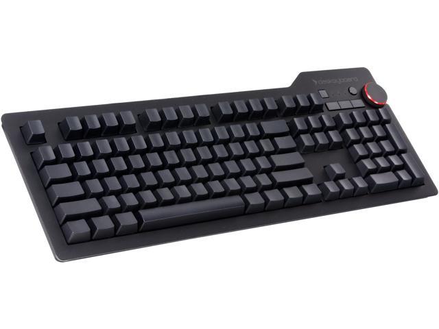 Das Keyboard 4 Ultimate DASK4ULTMBLU Black 104 Normal Keys USB Wired Slim Mechanical Keyboard with MX Blue Key Switches