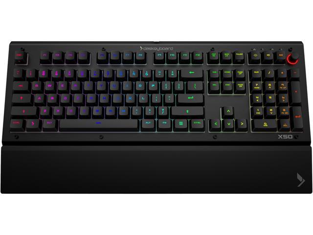 Das Keyboard X50Q Soft Tactile RGB Smart Mechanical Gaming Keyboard