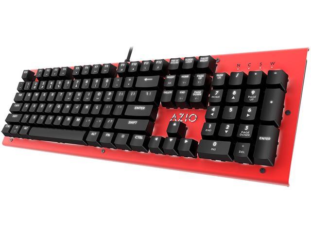 AZIO MK HUE Red USB Backlit Mechanical Keyboard
